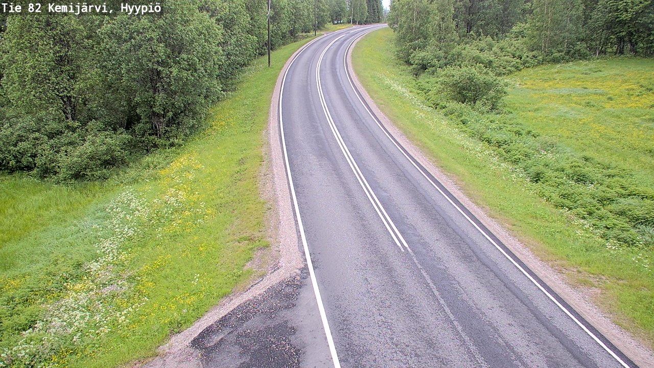 Kelikamerat Kuva Tie 82 Kemijärvi, Hyypiö, Kemijärvi, Lappi