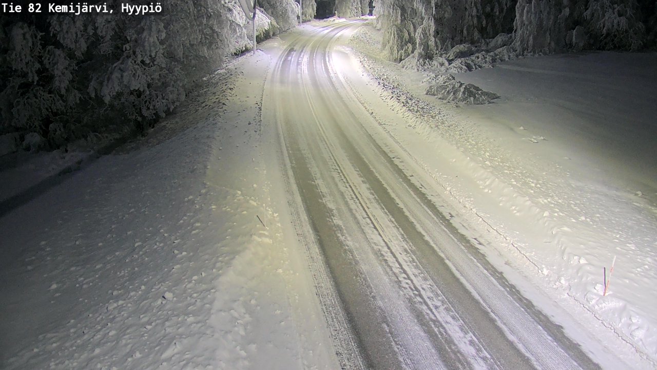 Kelikamerat Kuva Tie 82 Kemijärvi, Hyypiö, Kemijärvi, Lappi