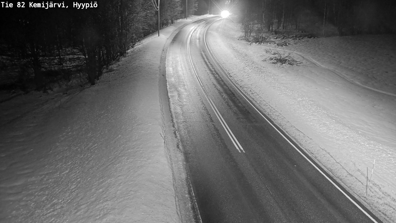 Kelikamerat Kuva Tie 82 Kemijärvi, Hyypiö, Kemijärvi, Lappi