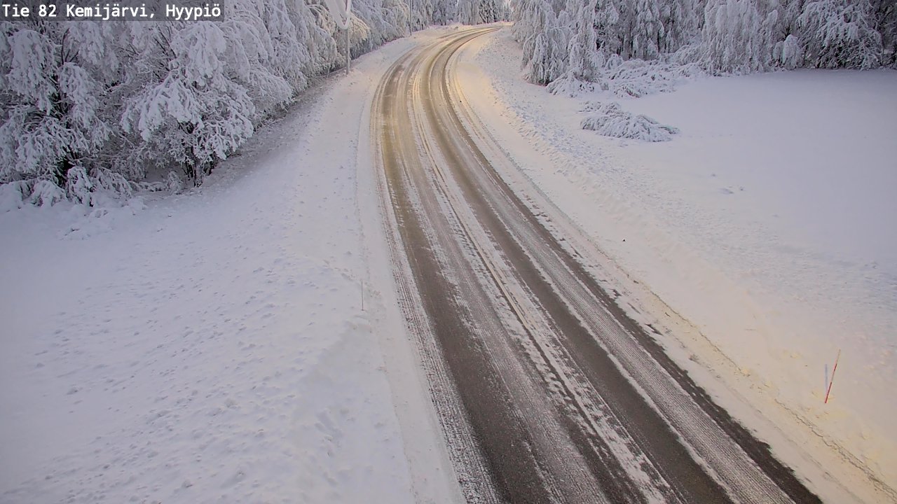 Kelikamerat Kuva Tie 82 Kemijärvi, Hyypiö, Kemijärvi, Lappi