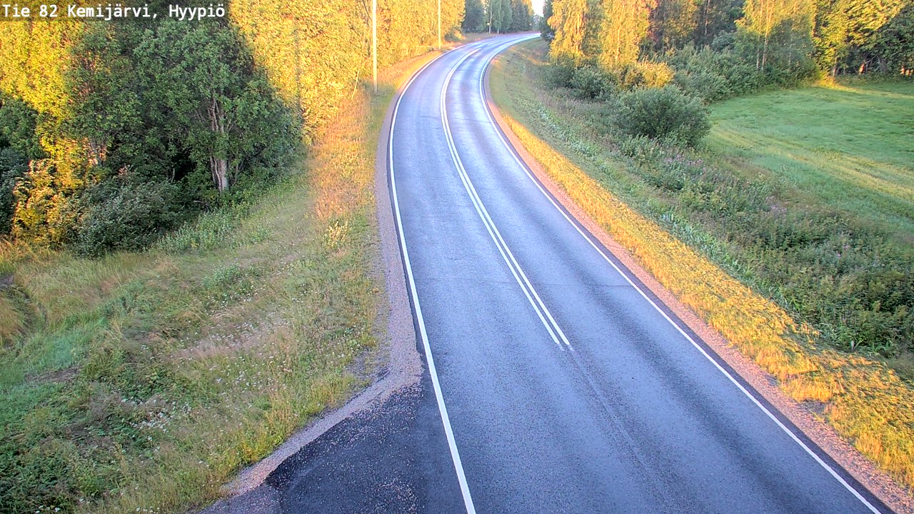 Kelikamerat Kuva Tie 82 Kemijärvi, Hyypiö, Kemijärvi, Lappi