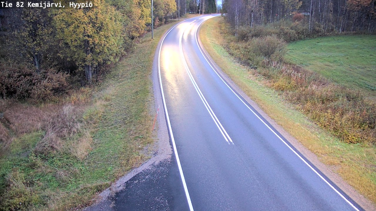 Kelikamerat Kuva Tie 82 Kemijärvi, Hyypiö, Kemijärvi, Lappi