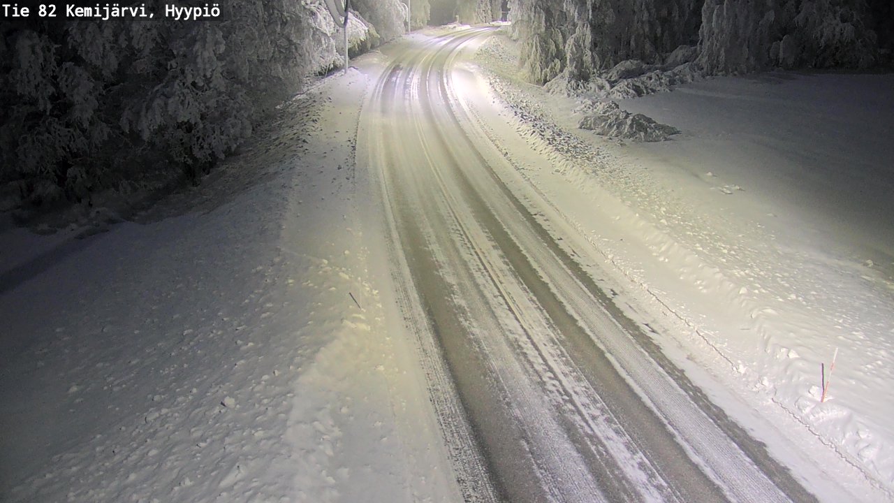 Kelikamerat Kuva Tie 82 Kemijärvi, Hyypiö, Kemijärvi, Lappi