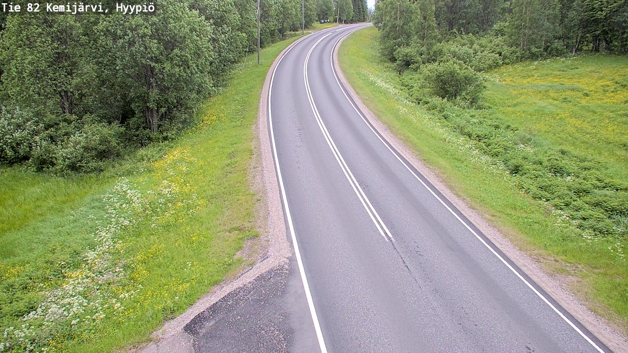Kelikamerat Kuva Tie 82 Kemijärvi, Hyypiö, Kemijärvi, Lappi