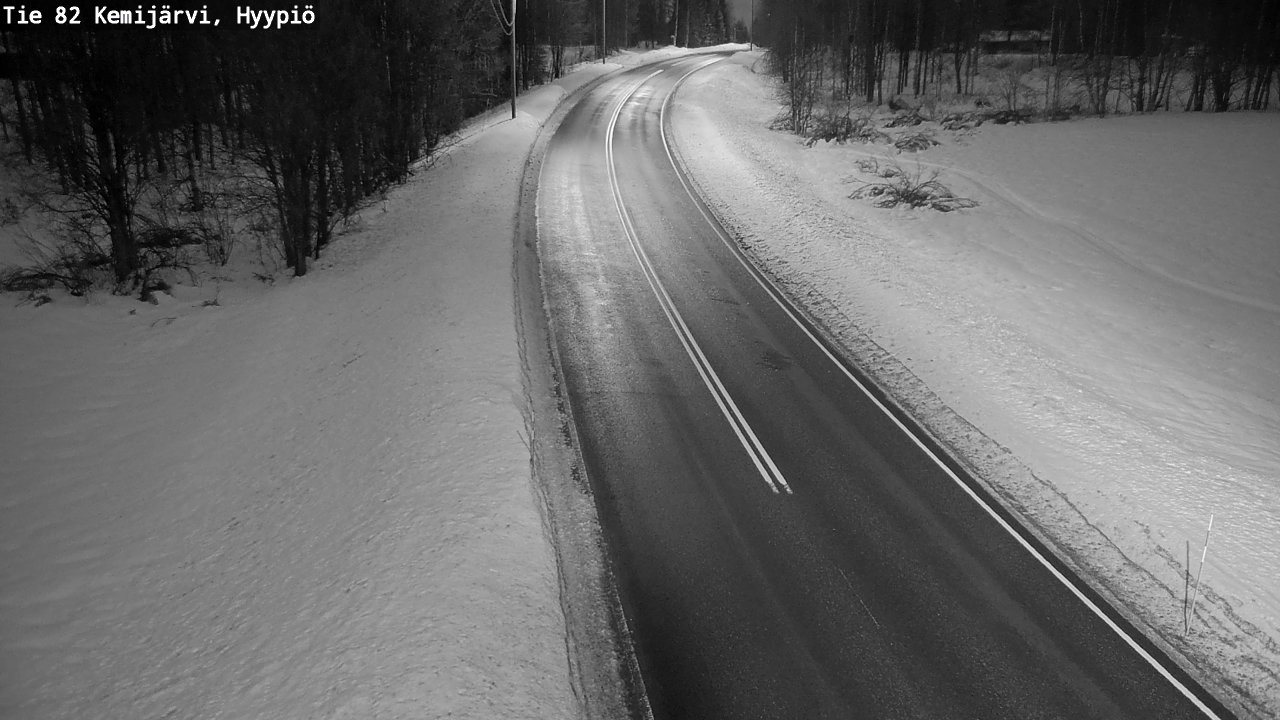 Kelikamerat Kuva Tie 82 Kemijärvi, Hyypiö, Kemijärvi, Lappi