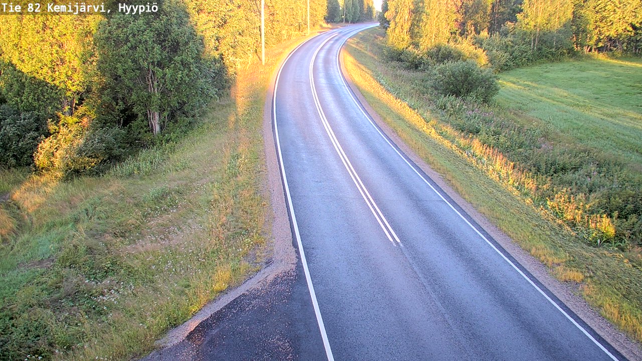 Kelikamerat Kuva Tie 82 Kemijärvi, Hyypiö, Kemijärvi, Lappi