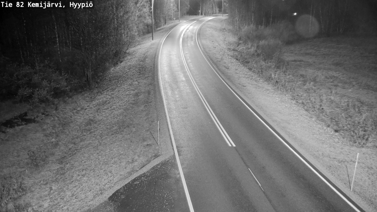 Kelikamerat Kuva Tie 82 Kemijärvi, Hyypiö, Kemijärvi, Lappi