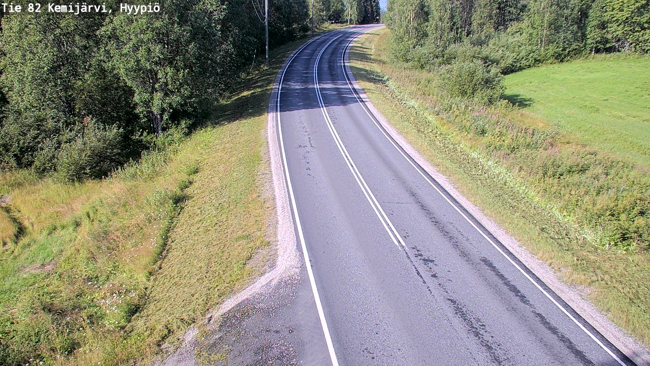 Kelikamerat Kuva Tie 82 Kemijärvi, Hyypiö, Kemijärvi, Lappi