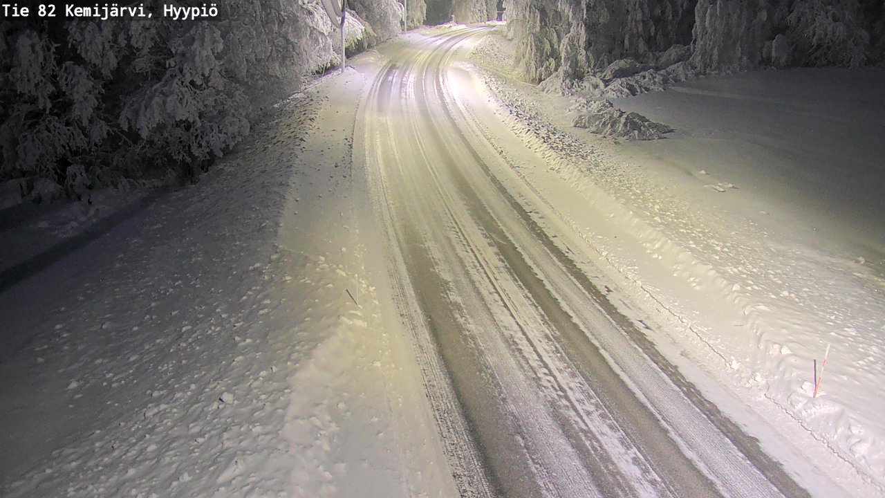 Kelikamerat Kuva Tie 82 Kemijärvi, Hyypiö, Kemijärvi, Lappi