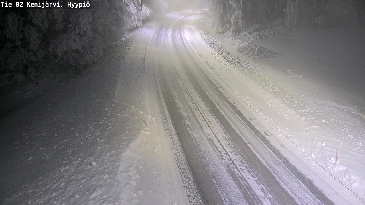 Kelikamerat Kuva Tie 82 Kemijärvi, Hyypiö, Kemijärvi, Lappi