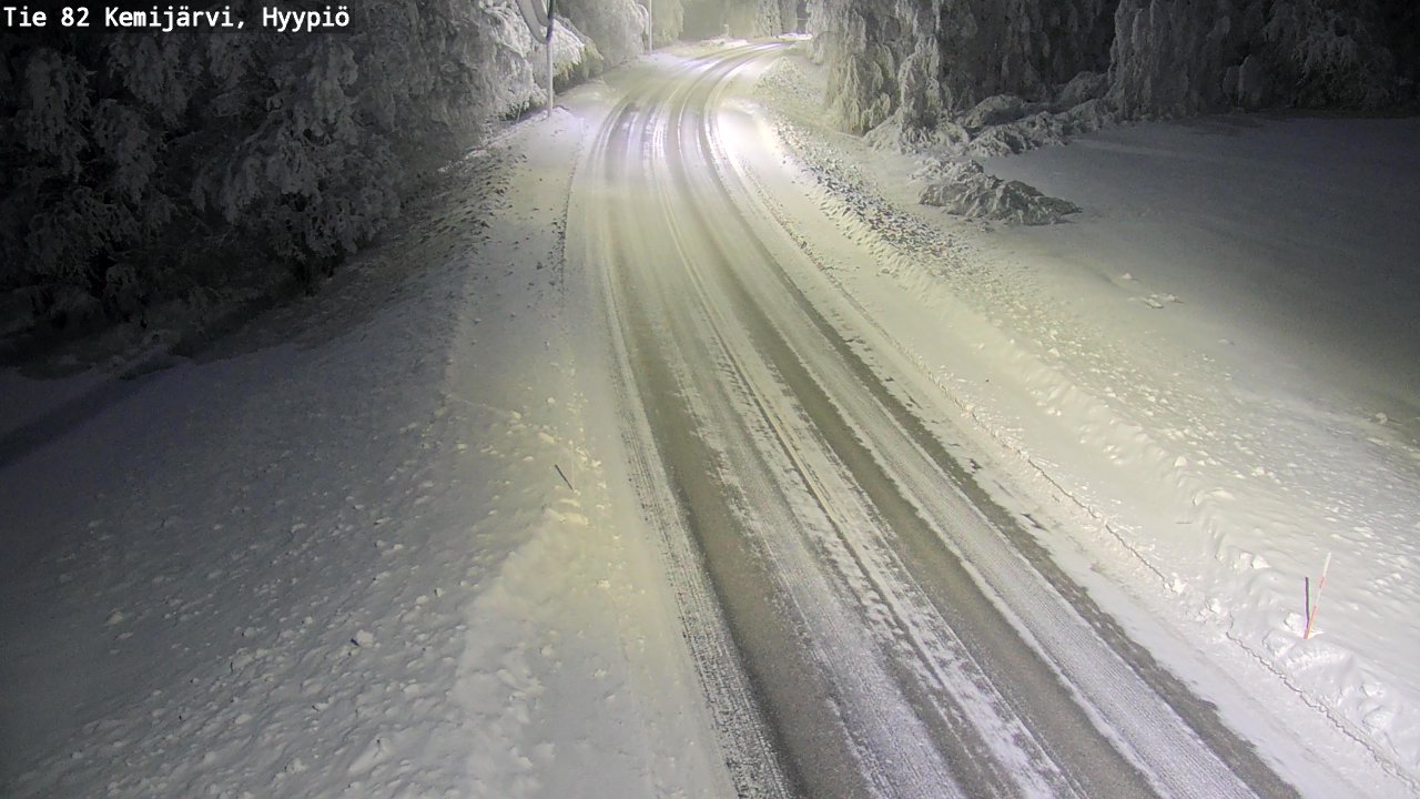 Kelikamerat Kuva Tie 82 Kemijärvi, Hyypiö, Kemijärvi, Lappi