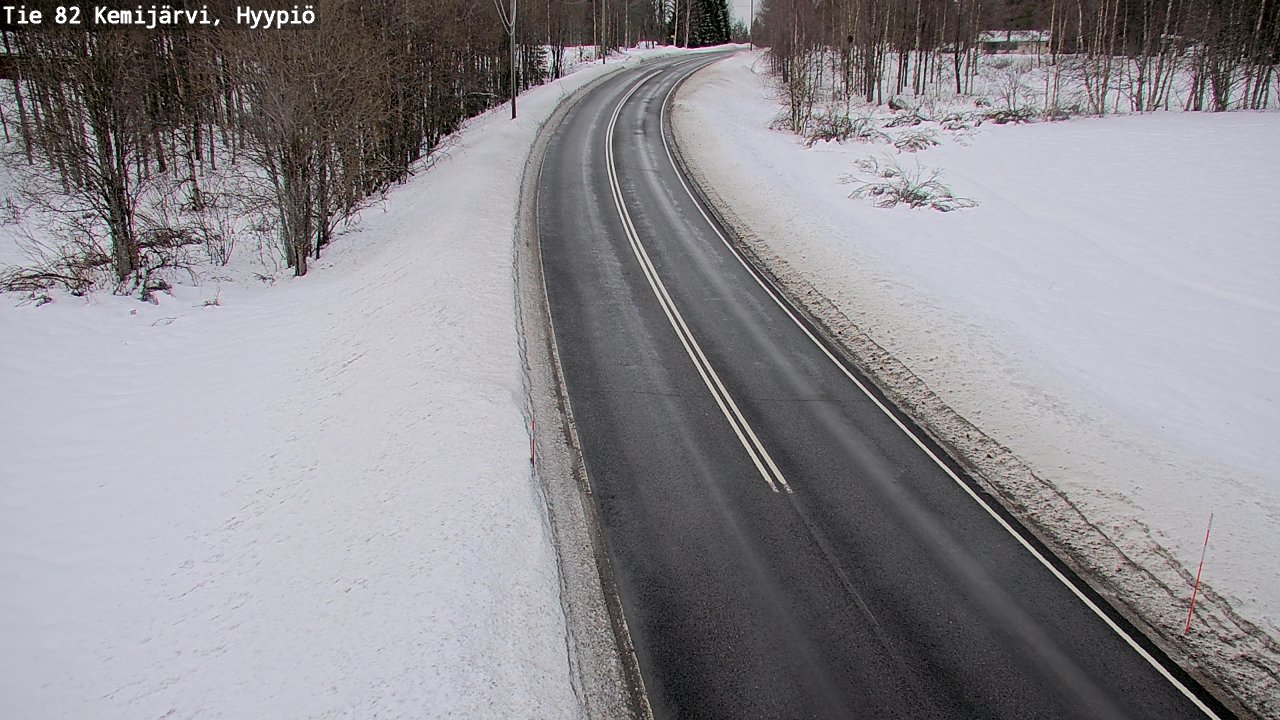 Kelikamerat Kuva Tie 82 Kemijärvi, Hyypiö, Kemijärvi, Lappi