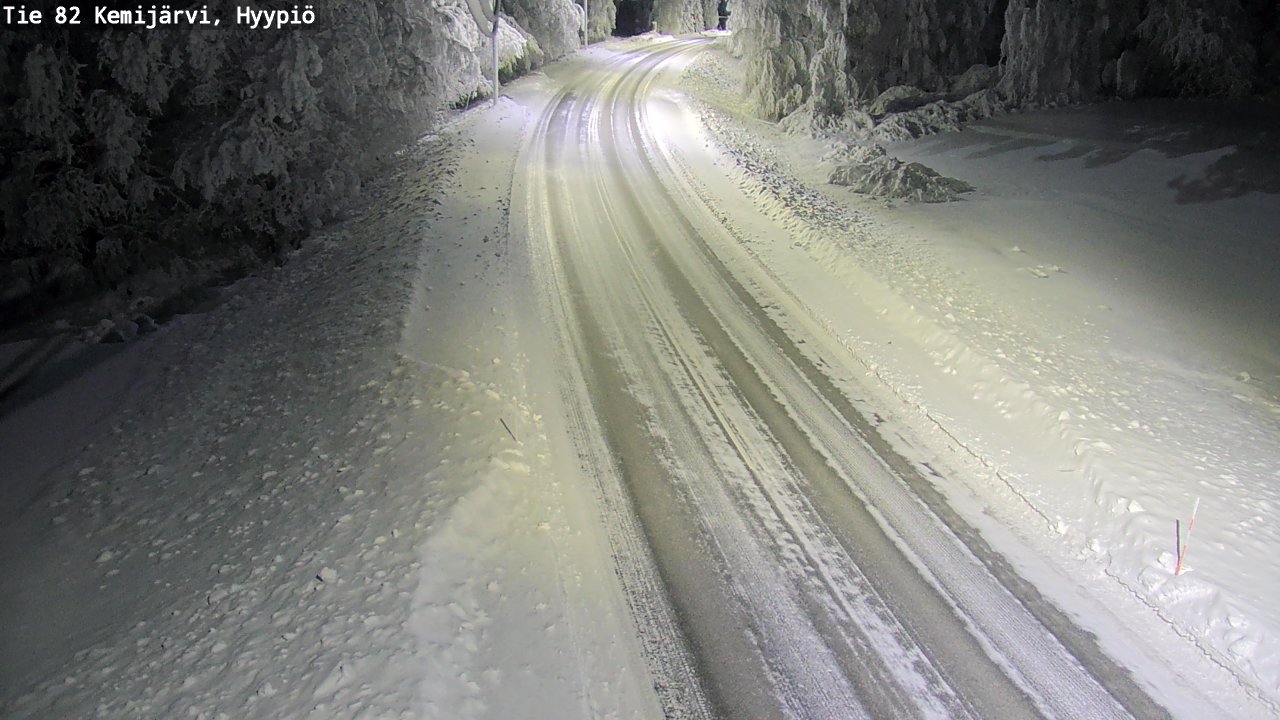 Kelikamerat Kuva Tie 82 Kemijärvi, Hyypiö, Kemijärvi, Lappi