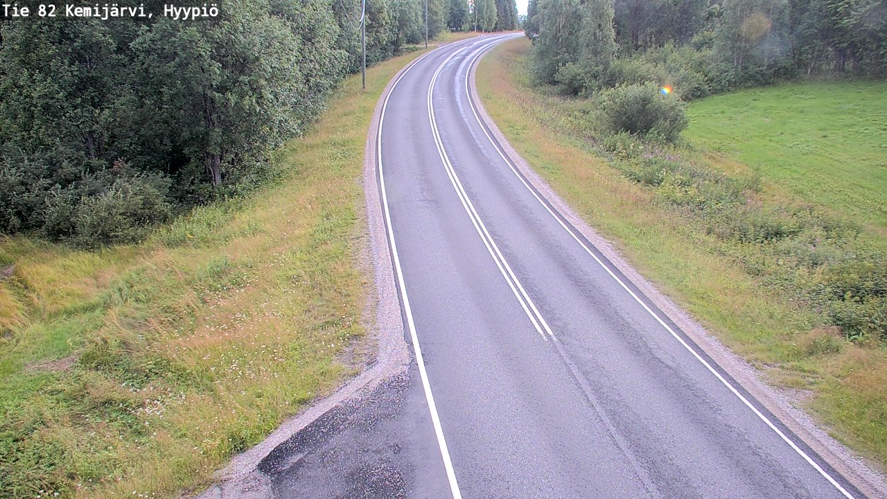 Kelikamerat Kuva Tie 82 Kemijärvi, Hyypiö, Kemijärvi, Lappi