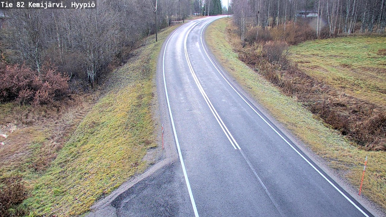Kelikamerat Kuva Tie 82 Kemijärvi, Hyypiö, Kemijärvi, Lappi