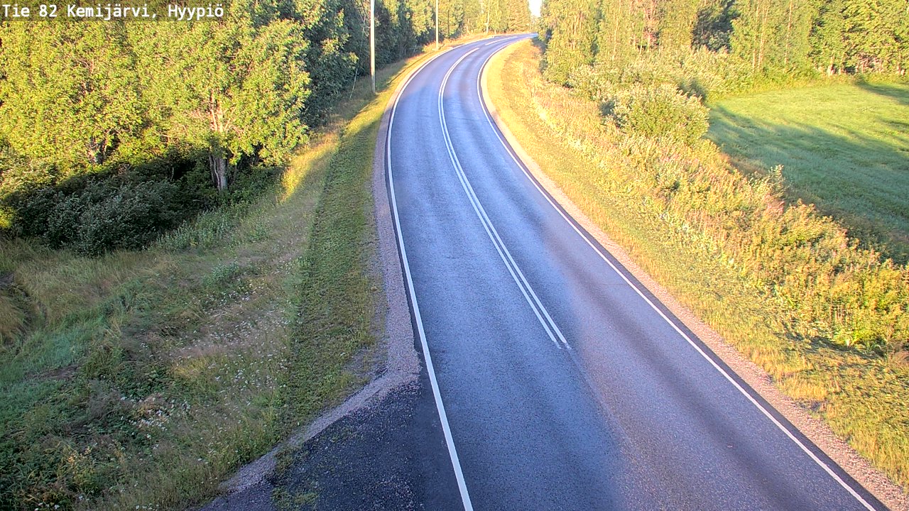 Kelikamerat Kuva Tie 82 Kemijärvi, Hyypiö, Kemijärvi, Lappi