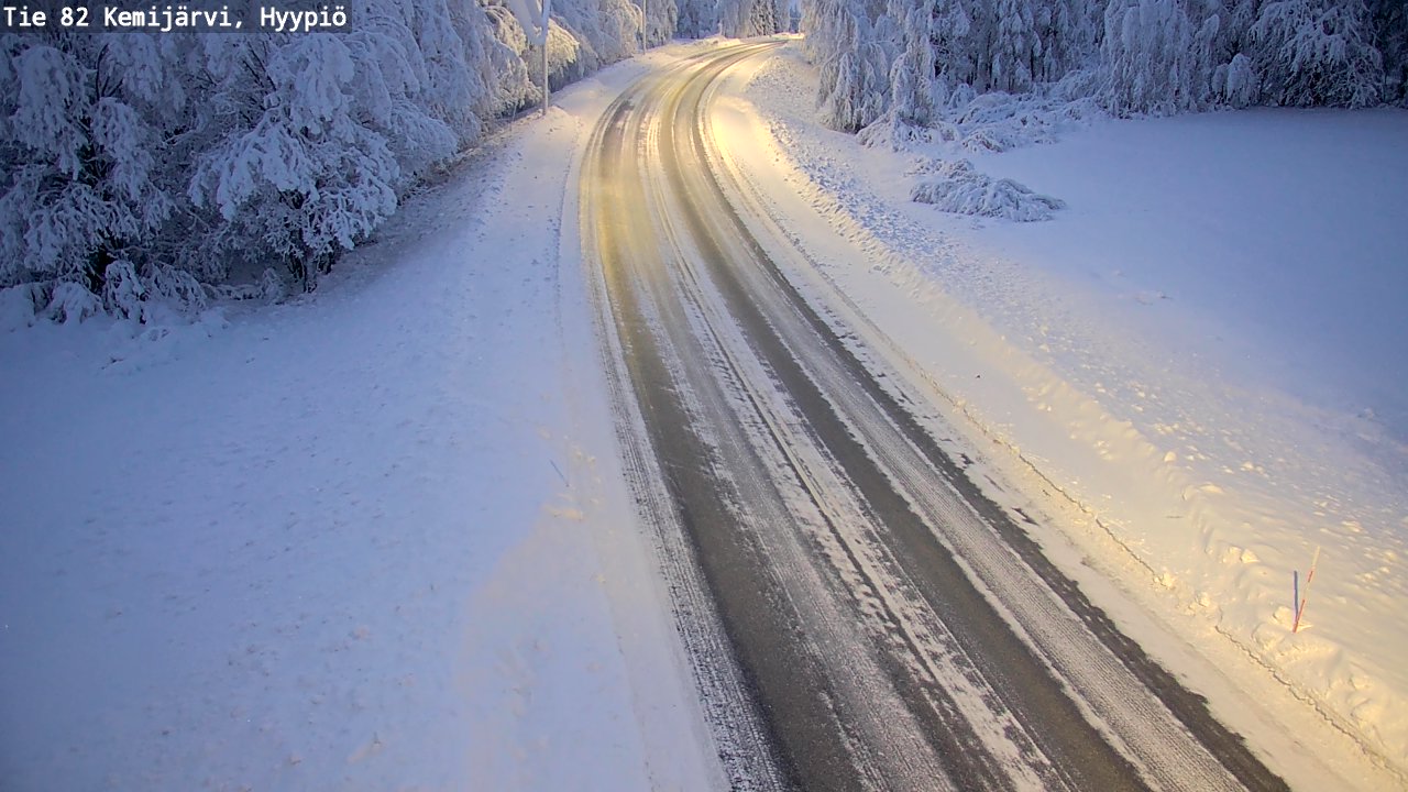 Kelikamerat Kuva Tie 82 Kemijärvi, Hyypiö, Kemijärvi, Lappi