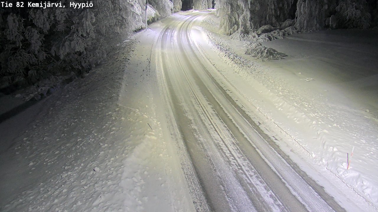 Kelikamerat Kuva Tie 82 Kemijärvi, Hyypiö, Kemijärvi, Lappi