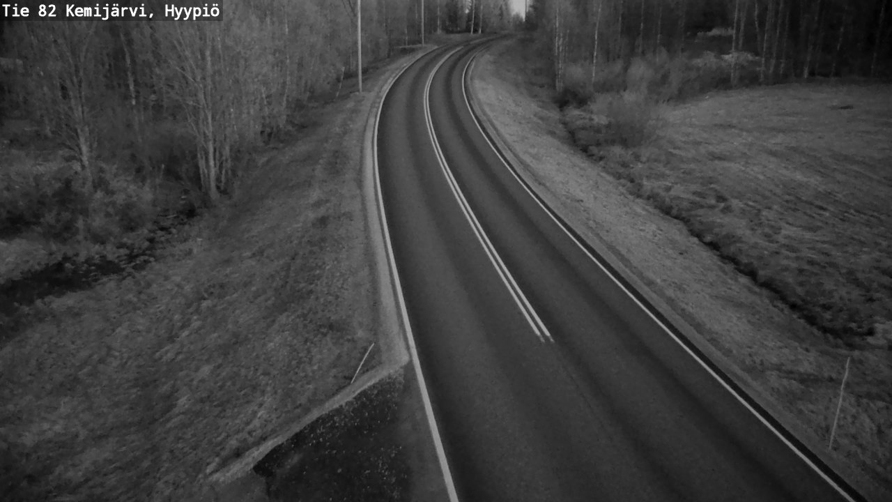 Kelikamerat Kuva Tie 82 Kemijärvi, Hyypiö, Kemijärvi, Lappi