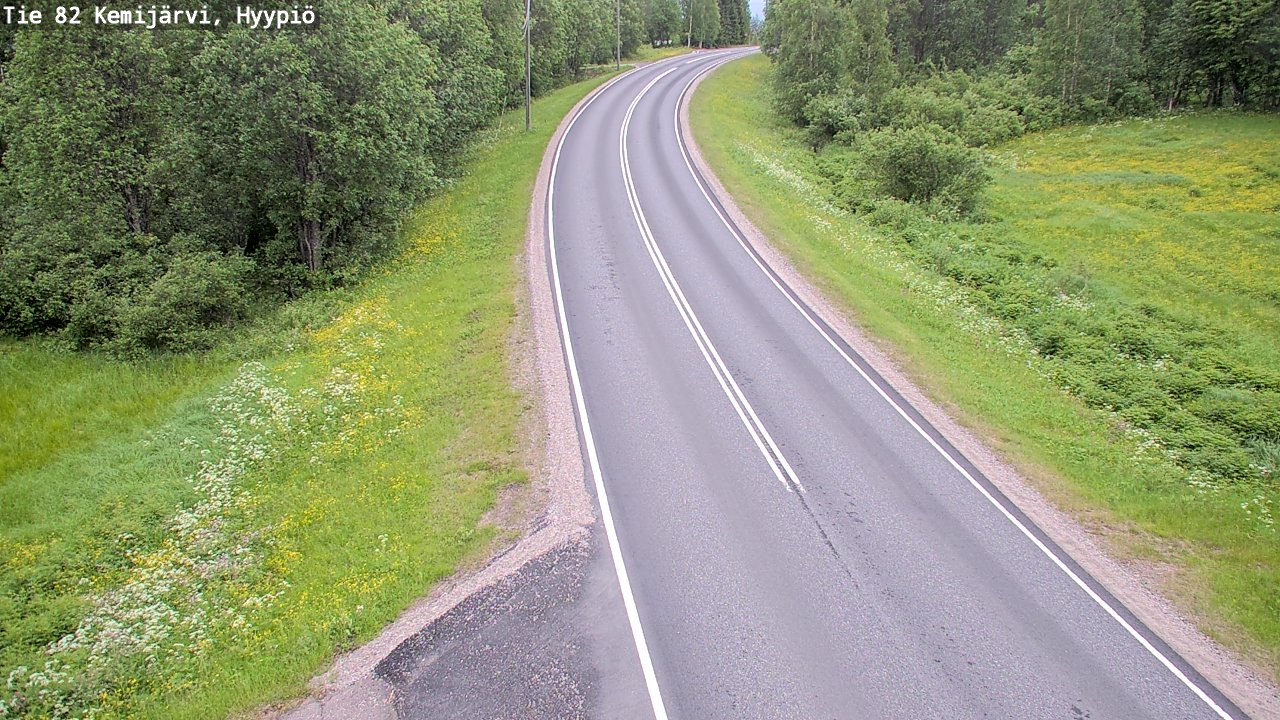 Kelikamerat Kuva Tie 82 Kemijärvi, Hyypiö, Kemijärvi, Lappi
