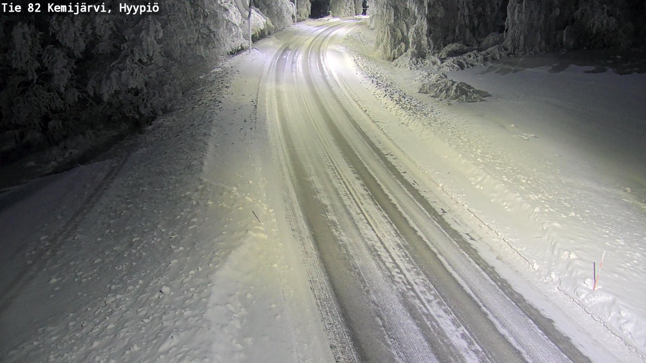 Kelikamerat Kuva Tie 82 Kemijärvi, Hyypiö, Kemijärvi, Lappi