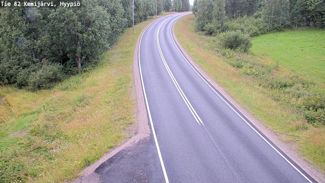 Kelikamerat Kuva Tie 82 Kemijärvi, Hyypiö, Kemijärvi, Lappi