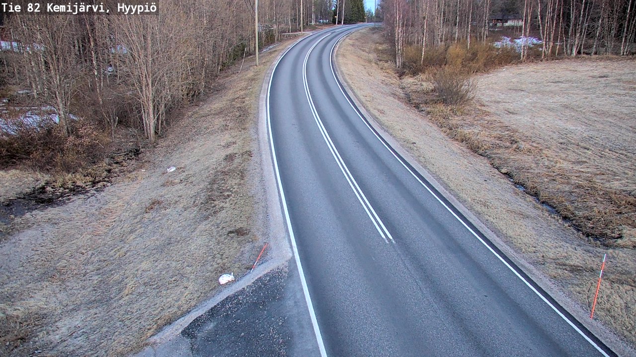 Kelikamerat Kuva Tie 82 Kemijärvi, Hyypiö, Kemijärvi, Lappi