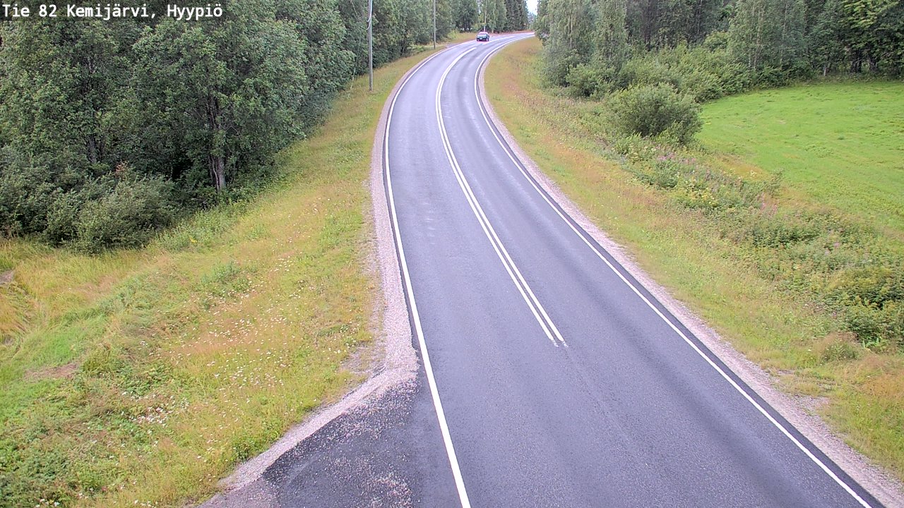 Kelikamerat Kuva Tie 82 Kemijärvi, Hyypiö, Kemijärvi, Lappi