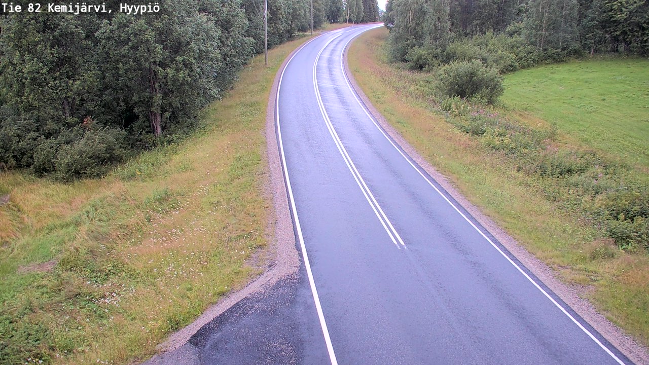 Kelikamerat Kuva Tie 82 Kemijärvi, Hyypiö, Kemijärvi, Lappi