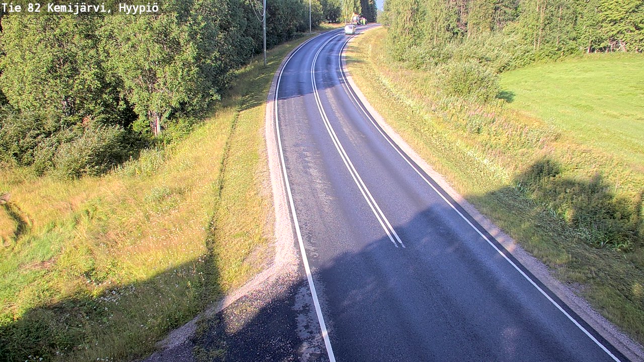 Kelikamerat Kuva Tie 82 Kemijärvi, Hyypiö, Kemijärvi, Lappi