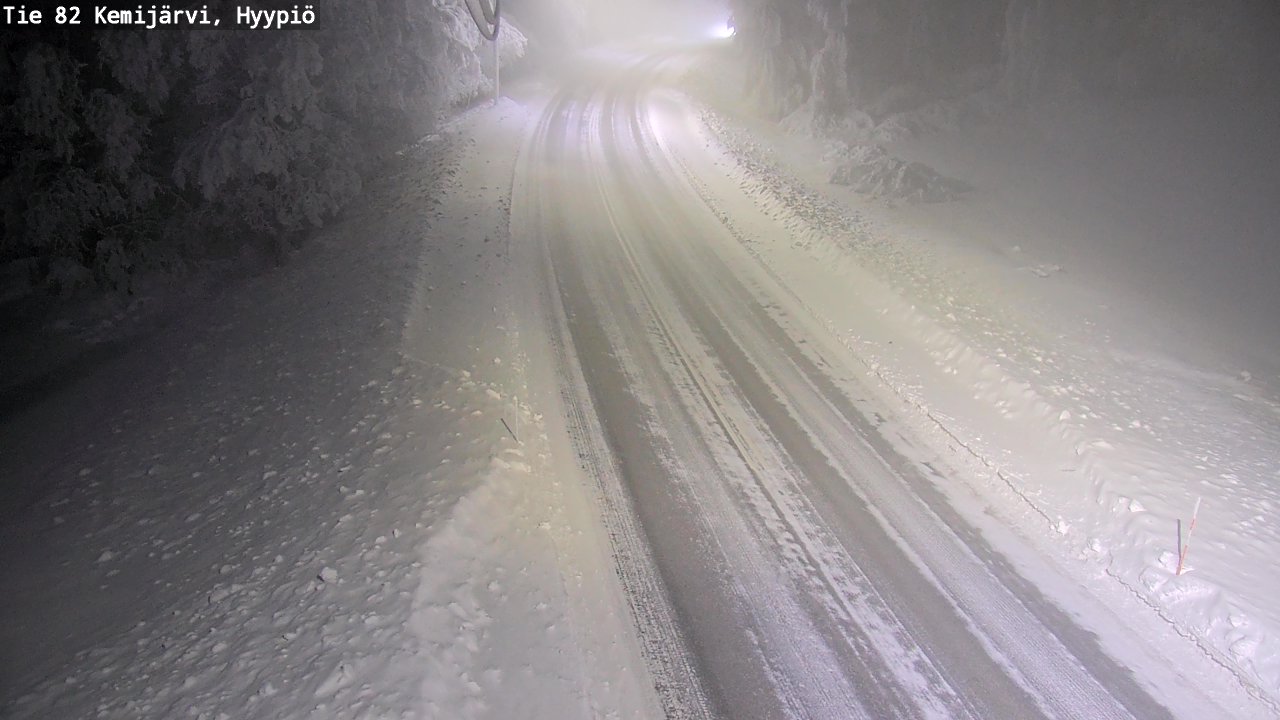 Kelikamerat Kuva Tie 82 Kemijärvi, Hyypiö, Kemijärvi, Lappi