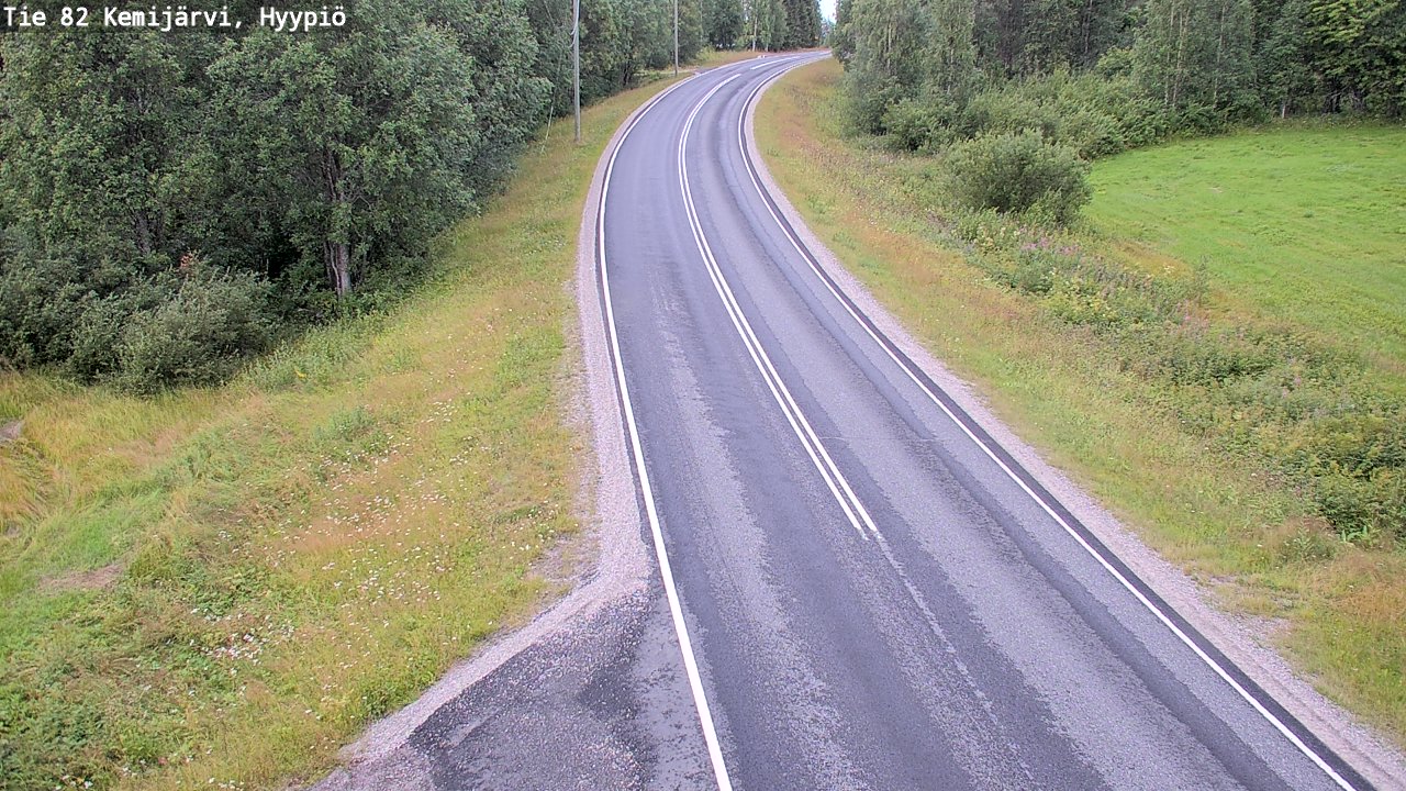 Kelikamerat Kuva Tie 82 Kemijärvi, Hyypiö, Kemijärvi, Lappi