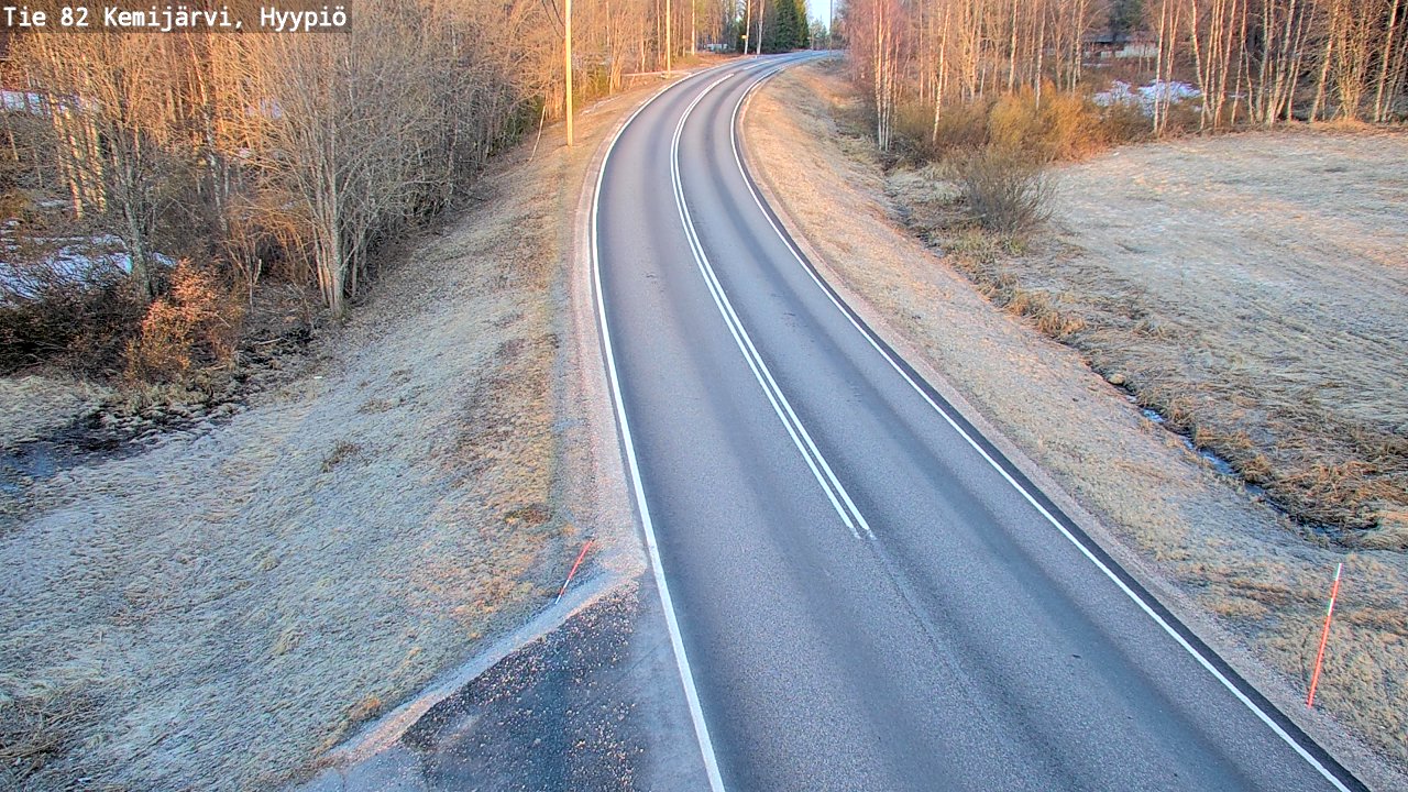 Kelikamerat Kuva Tie 82 Kemijärvi, Hyypiö, Kemijärvi, Lappi