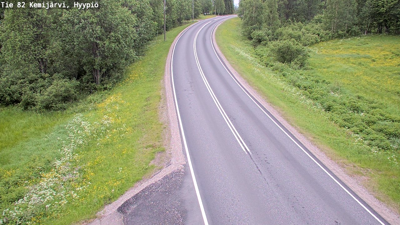 Kelikamerat Kuva Tie 82 Kemijärvi, Hyypiö, Kemijärvi, Lappi