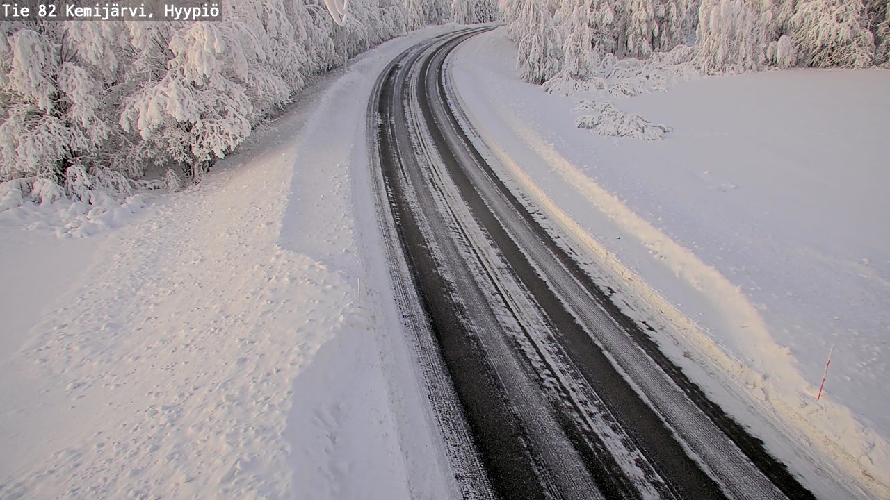 Kelikamerat Kuva Tie 82 Kemijärvi, Hyypiö, Kemijärvi, Lappi