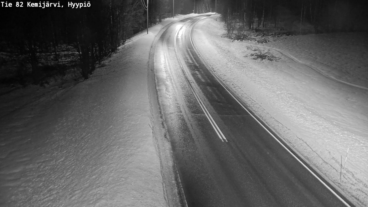 Kelikamerat Kuva Tie 82 Kemijärvi, Hyypiö, Kemijärvi, Lappi