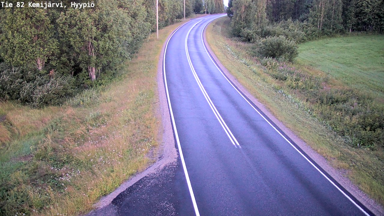 Kelikamerat Kuva Tie 82 Kemijärvi, Hyypiö, Kemijärvi, Lappi