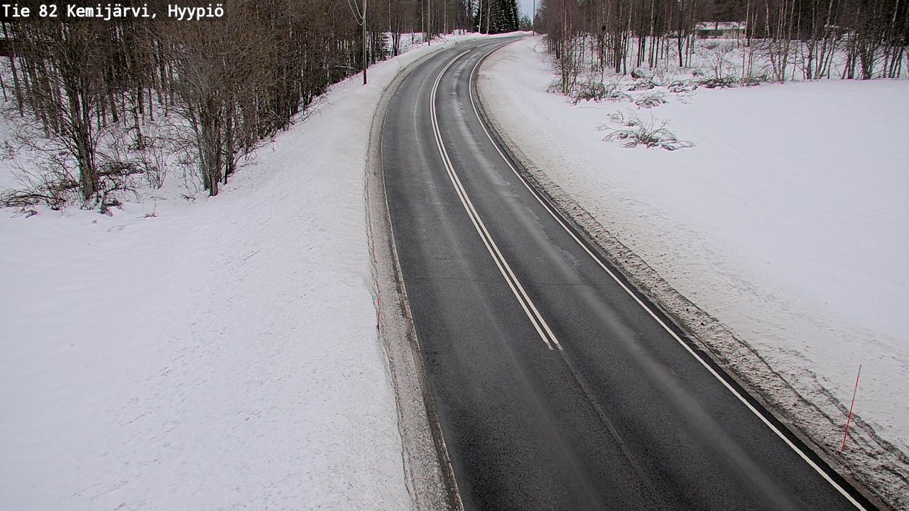 Kelikamerat Kuva Tie 82 Kemijärvi, Hyypiö, Kemijärvi, Lappi