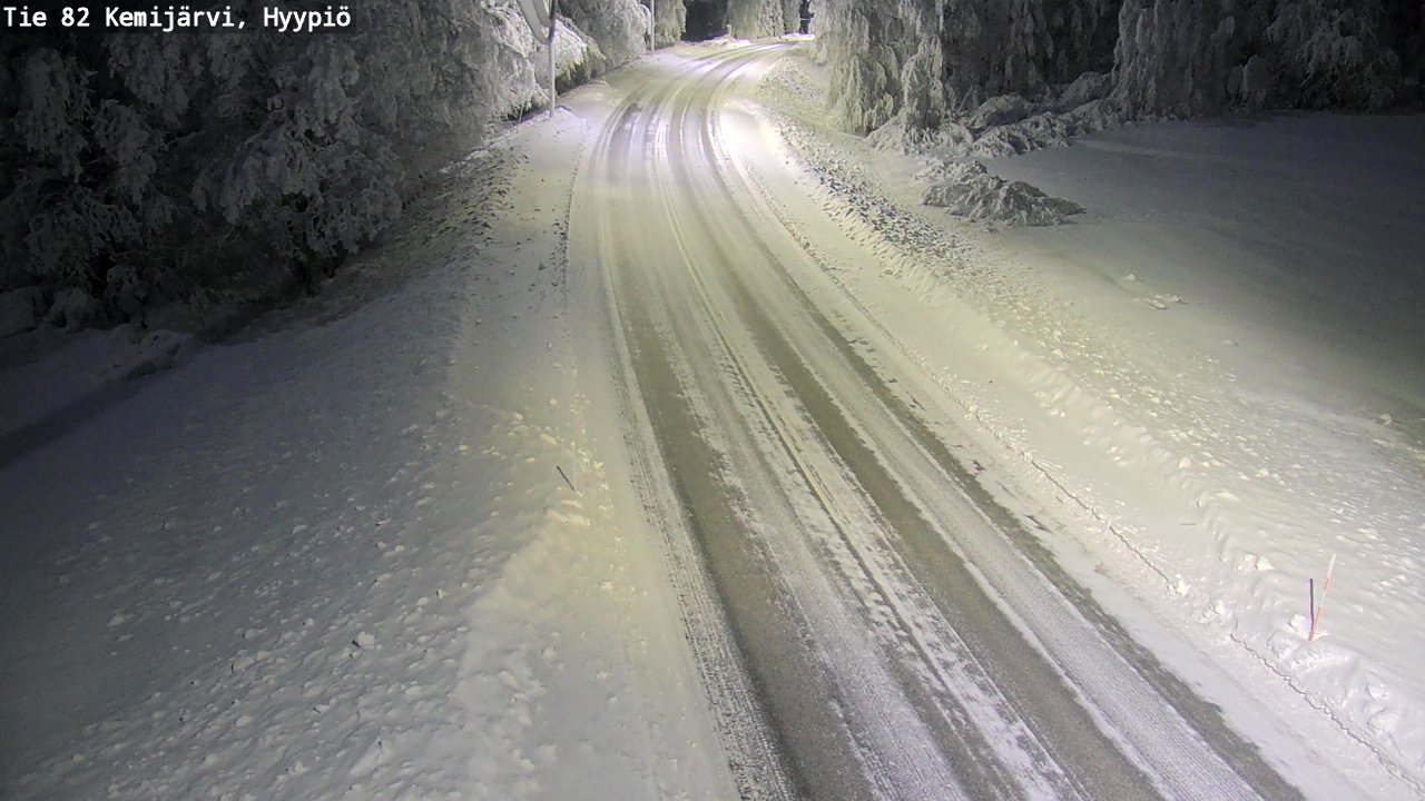 Kelikamerat Kuva Tie 82 Kemijärvi, Hyypiö, Kemijärvi, Lappi