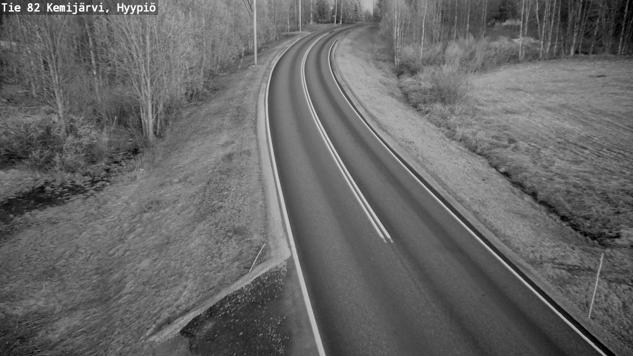 Kelikamerat Kuva Tie 82 Kemijärvi, Hyypiö, Kemijärvi, Lappi