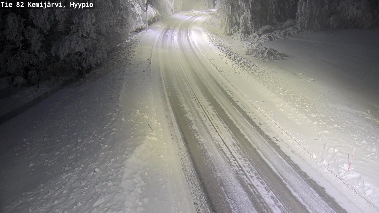 Kelikamerat Kuva Tie 82 Kemijärvi, Hyypiö, Kemijärvi, Lappi