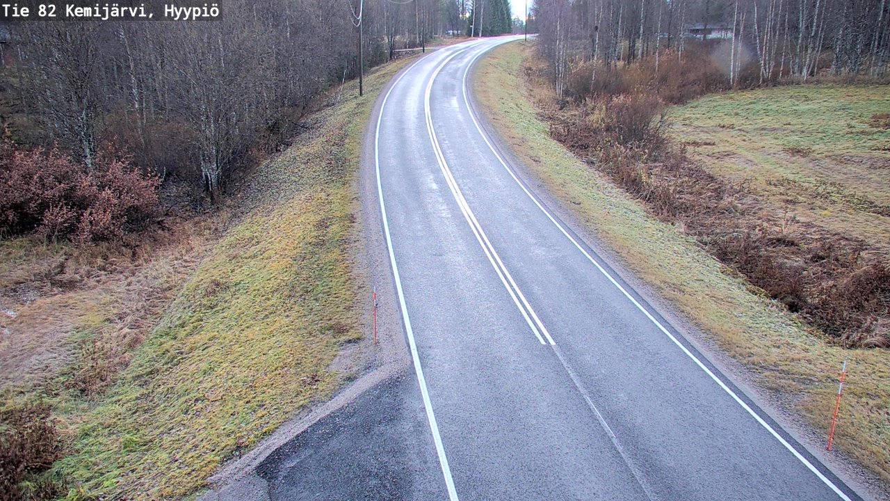 Kelikamerat Kuva Tie 82 Kemijärvi, Hyypiö, Kemijärvi, Lappi