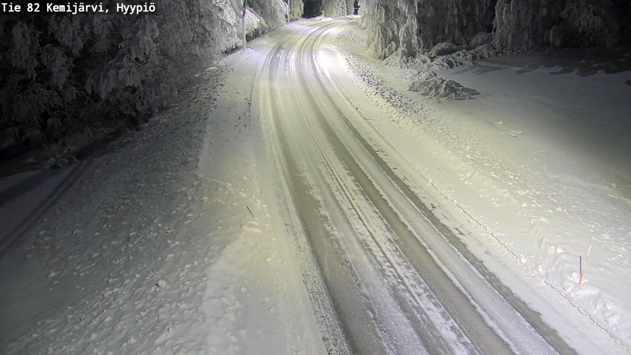 Kelikamerat Kuva Tie 82 Kemijärvi, Hyypiö, Kemijärvi, Lappi