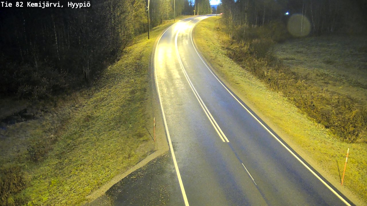 Kelikamerat Kuva Tie 82 Kemijärvi, Hyypiö, Kemijärvi, Lappi