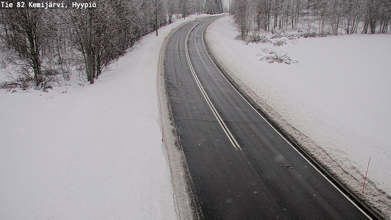Kelikamerat Kuva Tie 82 Kemijärvi, Hyypiö, Kemijärvi, Lappi
