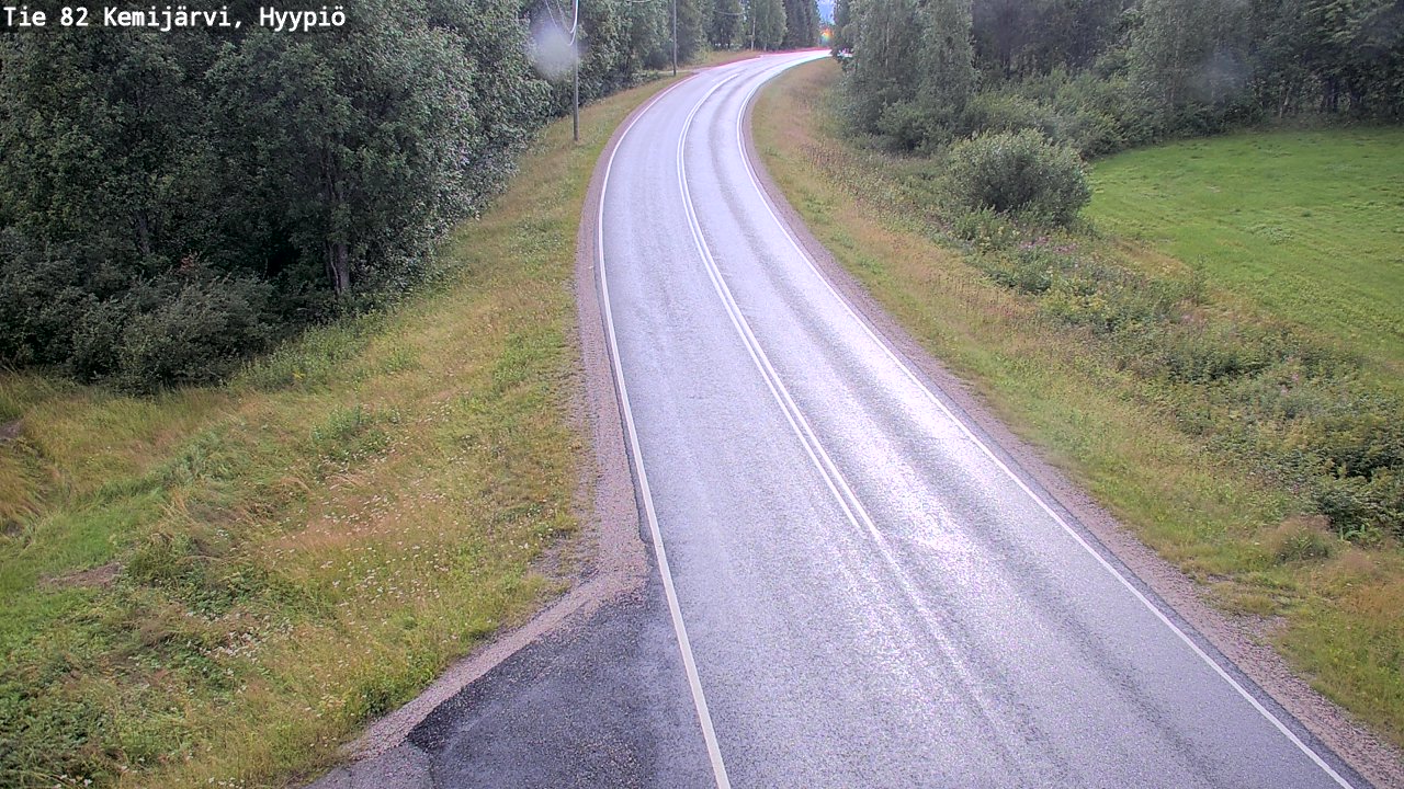 Kelikamerat Kuva Tie 82 Kemijärvi, Hyypiö, Kemijärvi, Lappi