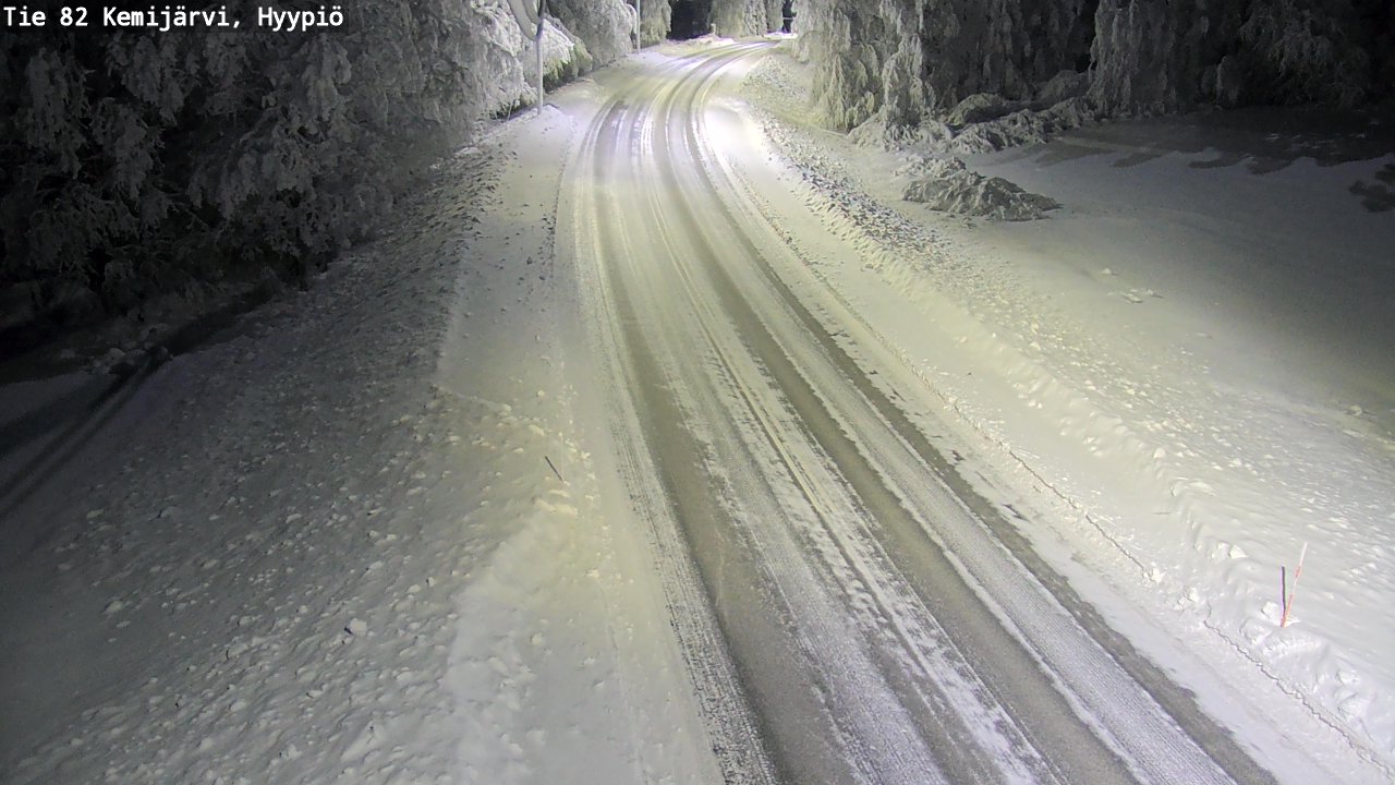 Kelikamerat Kuva Tie 82 Kemijärvi, Hyypiö, Kemijärvi, Lappi