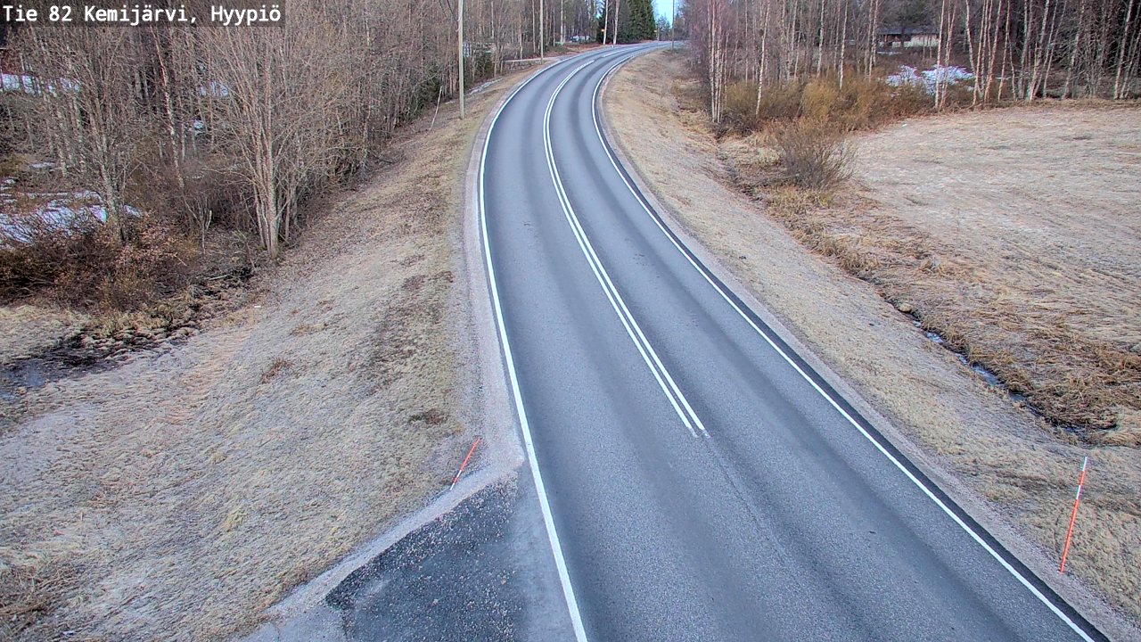 Kelikamerat Kuva Tie 82 Kemijärvi, Hyypiö, Kemijärvi, Lappi
