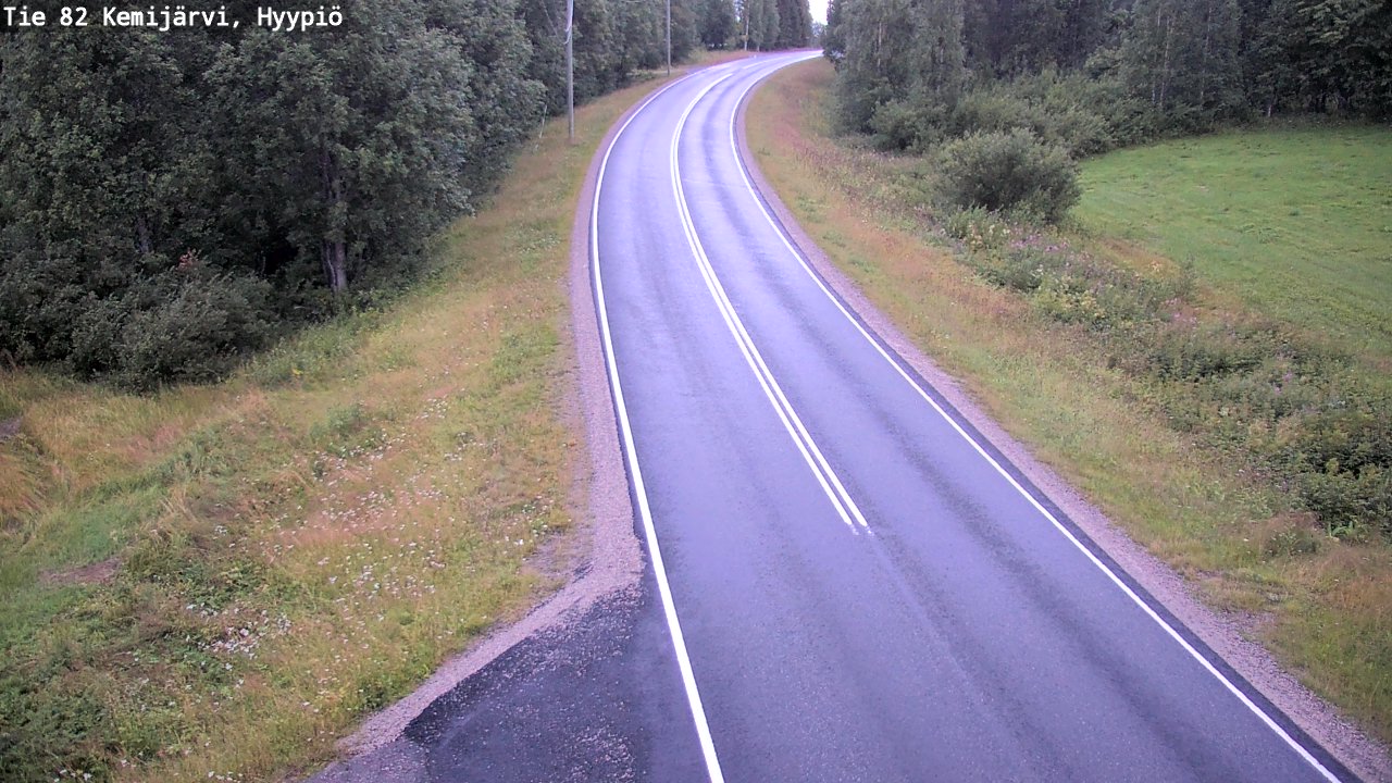 Kelikamerat Kuva Tie 82 Kemijärvi, Hyypiö, Kemijärvi, Lappi