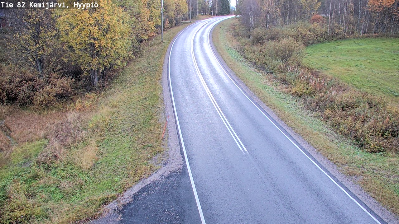 Kelikamerat Kuva Tie 82 Kemijärvi, Hyypiö, Kemijärvi, Lappi